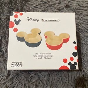 New In Box Mickey Mouse Ramekins